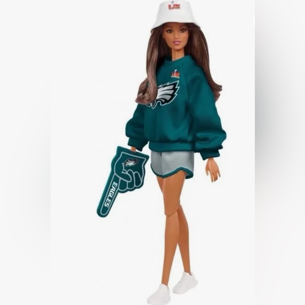 Collector’s Item-LIX Eagles Barbie-NIB